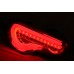 Subaru BRZ / Toyota 86 12-20 Red Clear Light Bar LED Tail Lamp